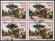 1981 - Ville d'Italia  - 2ª serie - Villa Cimbrone - Ravello