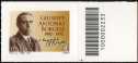 Giuseppe Antonio Borgese - 140° anniversario della nascita - francobollo con codice a barre n° 2233 a DESTRA in basso