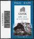 Italia 2013 - 25° Anniversario dell'Associazione Civita  - codice a barre n° 1571    a  DESTRA