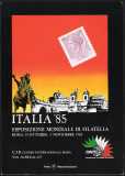 Esposizione Mondiale di Filatelia "Italia '85" - Roma - Giornata della Stampa Filatelica