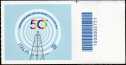 2026 - Eccellenze del patrimonio culturale italiano : 50° anniversario delle radio e tv locali - francobollo con codice a barre n°  2751   a  DESTRA  in  alto