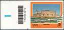 2022 - Turistica  48ª serie  - Patrimonio naturale e paesaggistico : Siracusa  ( SR ) - francobollo con codice a barre n° 2274 a SINISTRA in basso