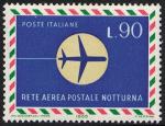Inaugurazione della rete aerea postale notturna - L. 90