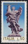 Anno Santo 1975 - Statue di angeli di Ponte S. Angelo - L. 50