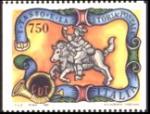 I Tasso e la storia postale - provenienti da libretto - non dentellati verticalmente- corriere a cavallo ( verso destra )