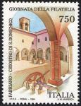 Giornata della filatelia - chiostro di San Domenico, sede del Museo della Carta e della Filigrana