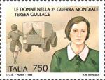 Cinquantenario della II Guerra mondiale - Avvenimenti storici - uccisione di Teresa Gullace