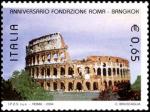 Anniversario della fondazione delle città di Roma e Bangkok - Colosseo, Roma