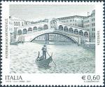 Patrimonio artistico e culturale italiano - Venezia , patrimonio mondiale dell'UNESCO - Ponte di Rialto sul Canal Grande