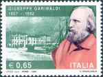 Bicentenario della nascita di Giuseppe Garibaldi - ritratto del condottiero e patriota