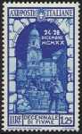 1934 -  Decennale dell'Annessione di Fiume - Campanile di San Vito, a Fiume 