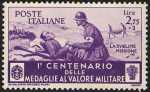 1934 -  Centenario dell'istituzione delle medaglie al valor militare  - Sanità