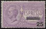1917 - Espresso  urgente - soprastampato - non emesso