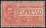 1922 - Espressi - tipi del 1903-08 - nuovi valori